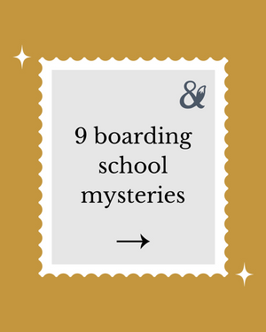 Fox & Wit Weekly Book Recommendations: 9 Boarding School Mysteries