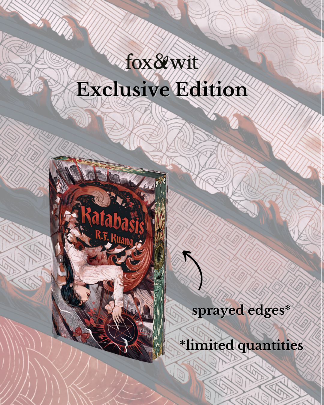 Fox & Wit exclusive: Katabasis special edition book