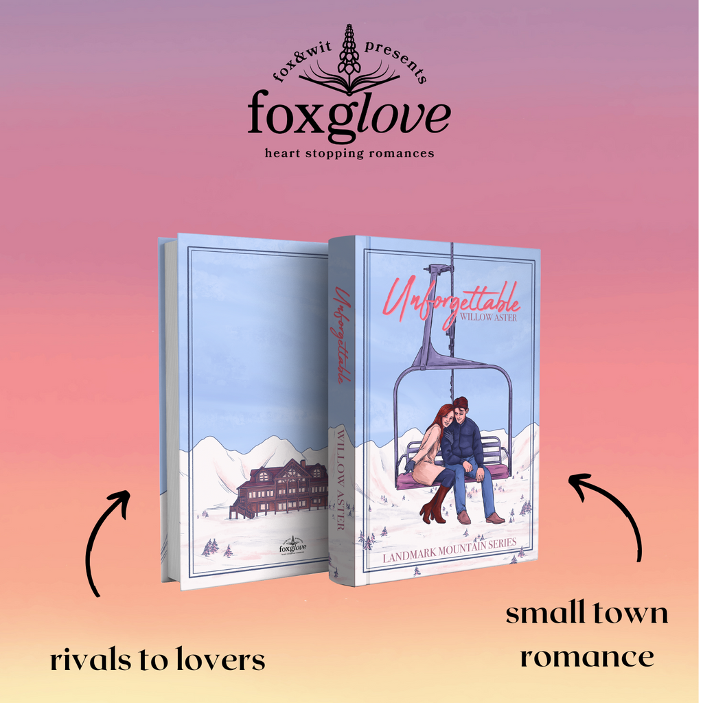 Unforgettable exclusive special edition hardback by Willow Aster