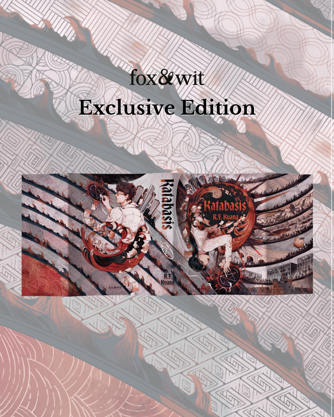 Fox & Wit exclusive: Katabasis special edition book