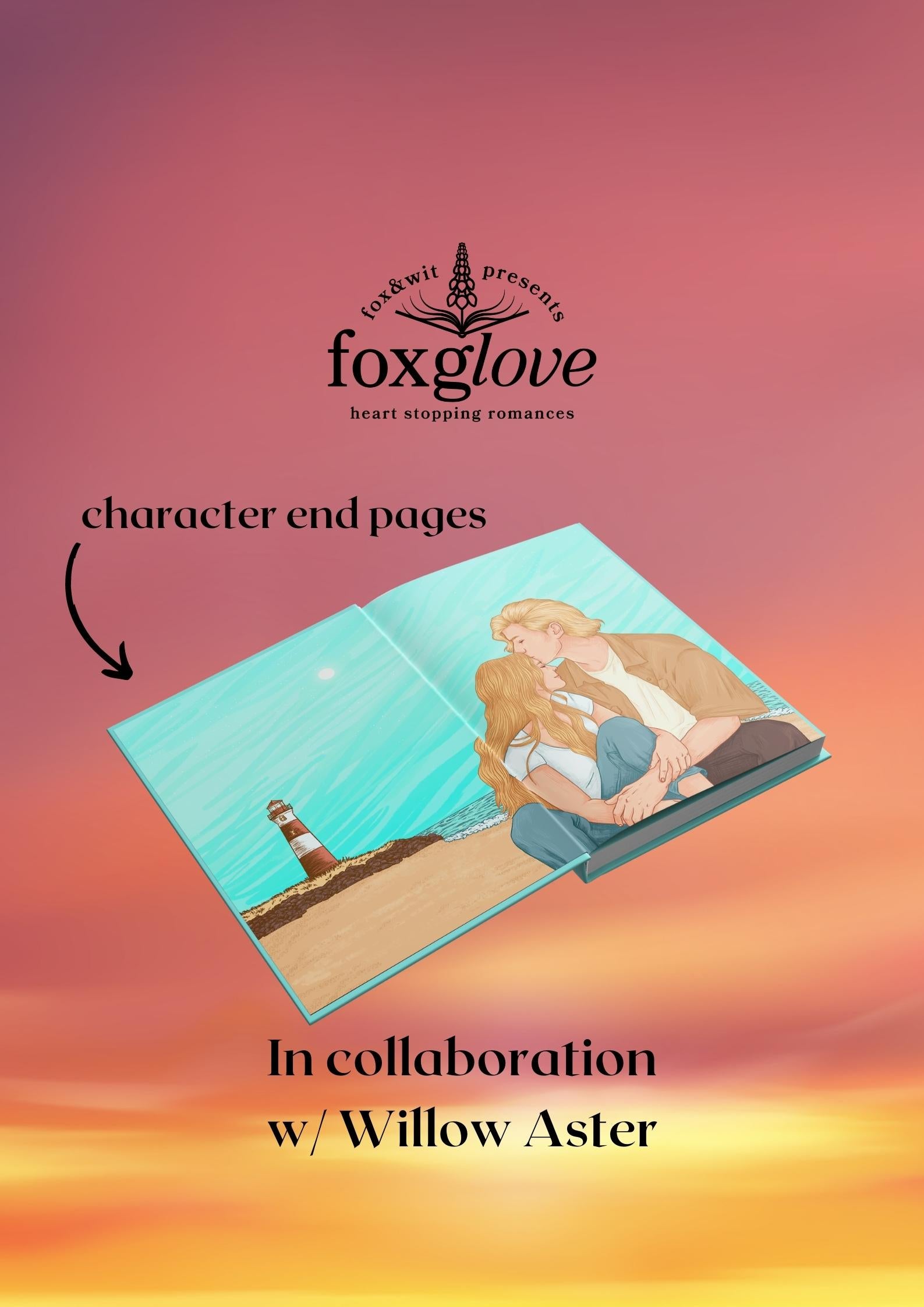 アレイスタークロウリTHEEQUINOX、DROPSゲーティア洋書希少 Foxglove romance exclusive: Summertime and Autumn Nights by Willow