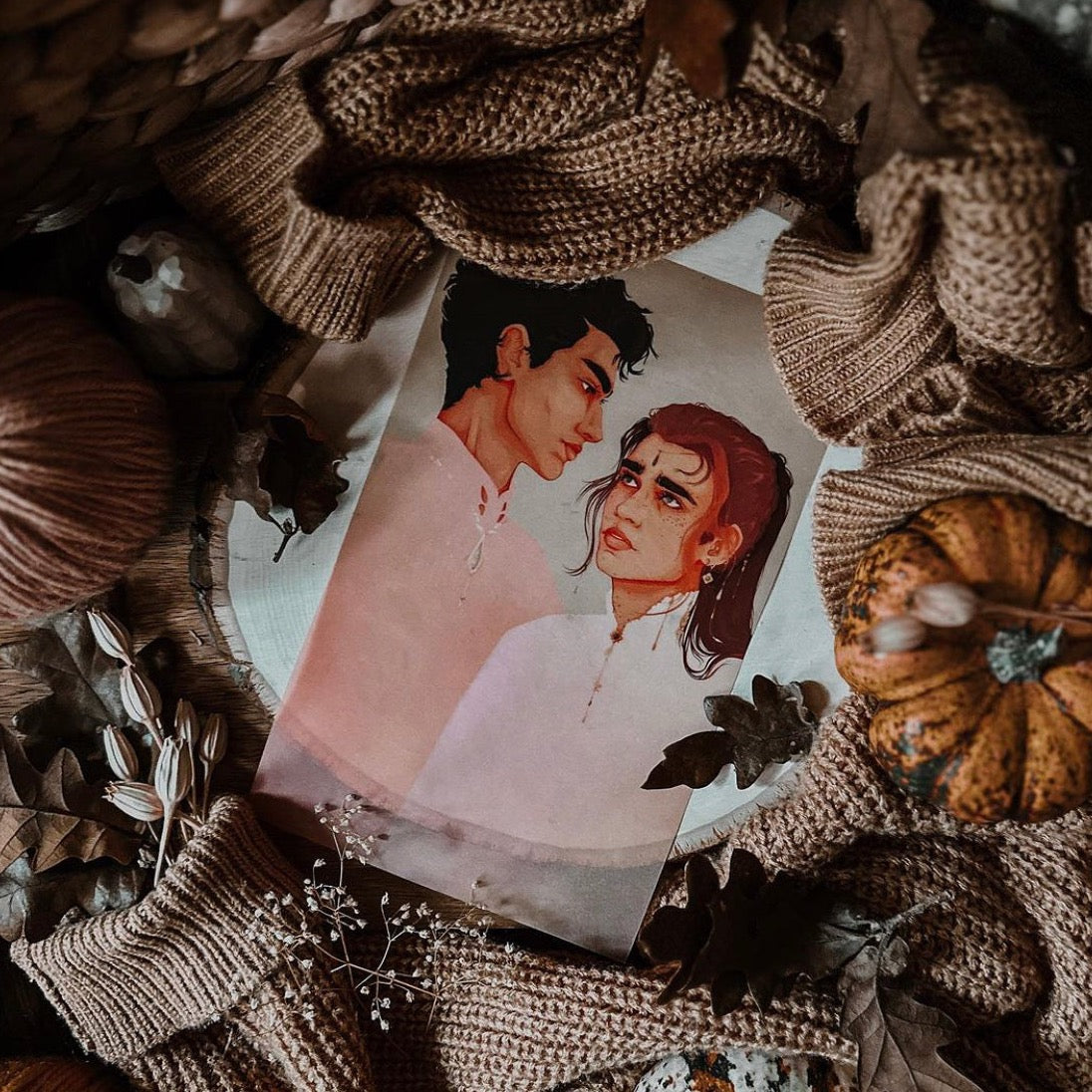 A Taste of Gold and Iron book page overlay