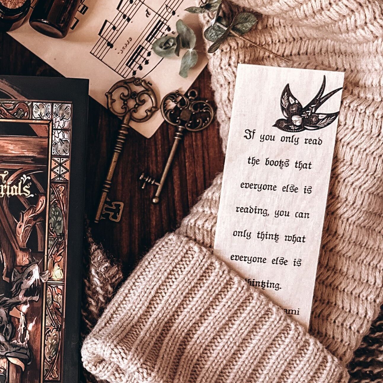 Haruki Murakami quote Woodmark