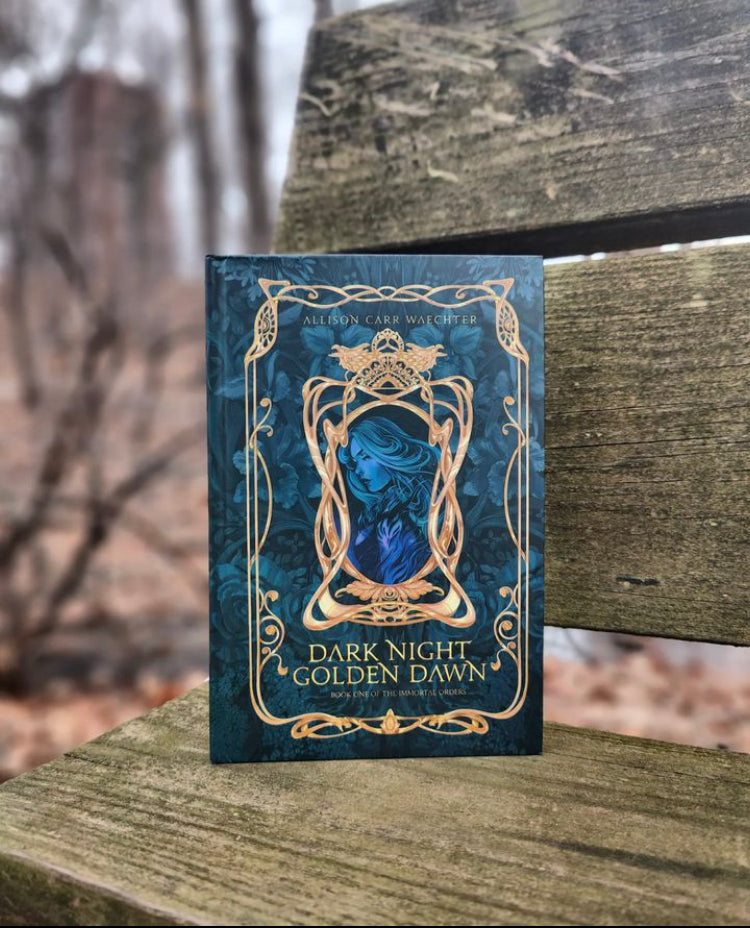 SALE! Fox & Wit Exclusive: Dark Night Golden Dawn, Beneath the Alabaster Spire and Awaken the Fifth Order by Allison Carr Waechter