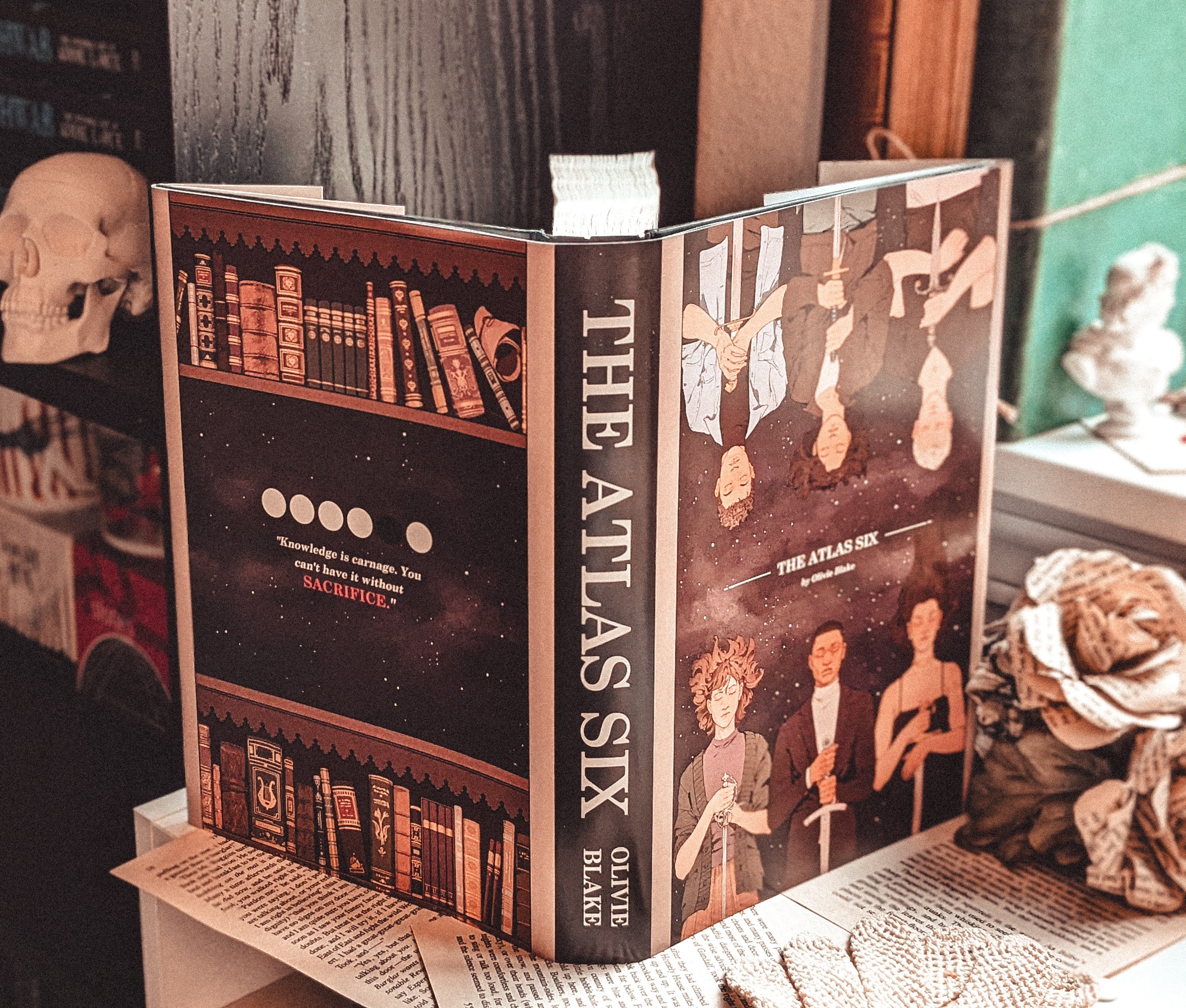 The Atlas Complex by Olivie Blake. Fox & Wit Exclusive Edition