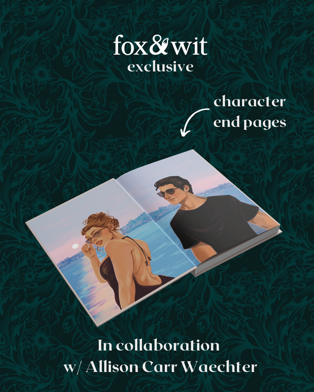 SALE! Fox & Wit Exclusive: Dark Night Golden Dawn, Beneath the Alabaster Spire and Awaken the Fifth Order by Allison Carr Waechter