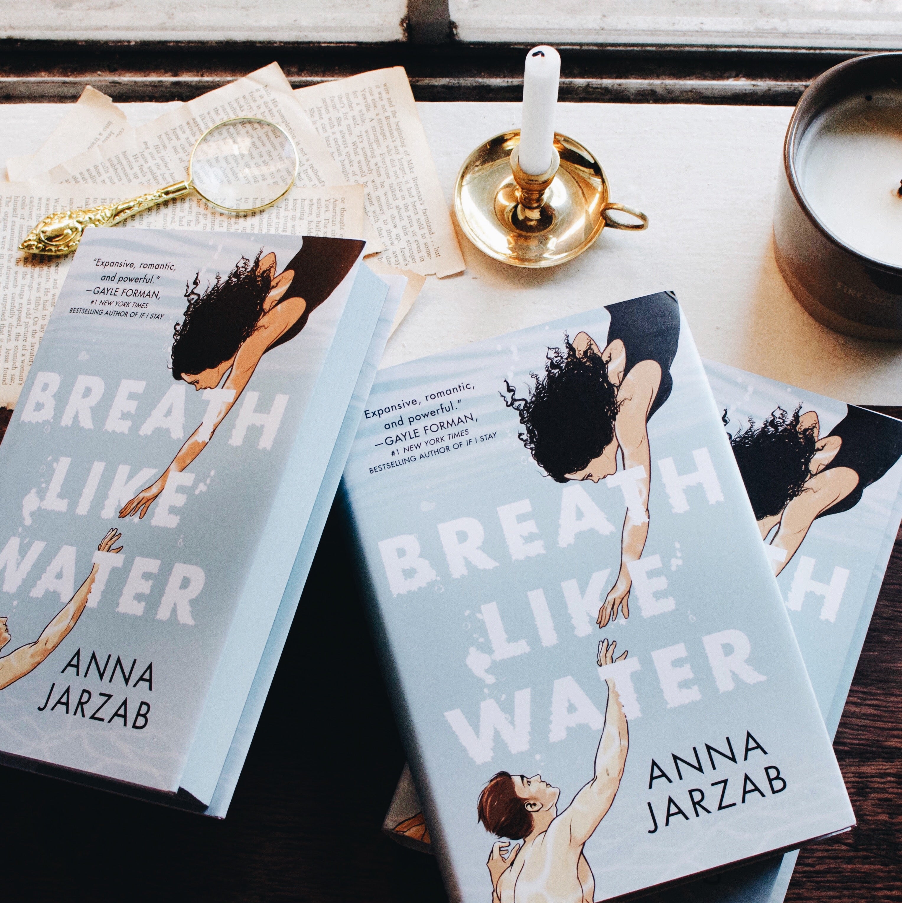 Breath Like Water (sprayed edges) (minor scratch and dent, discounted) - foxandwit