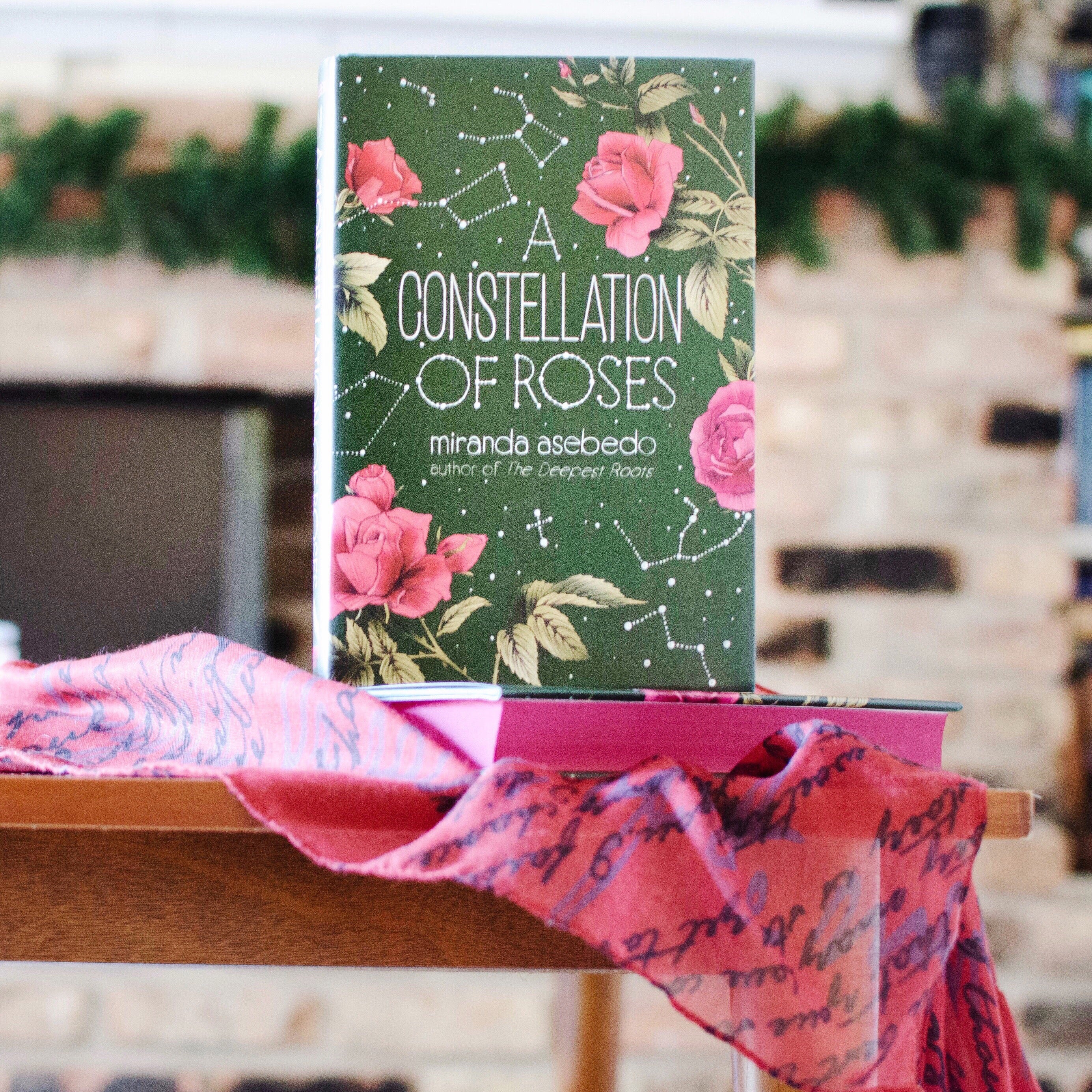 Constellation of Roses (sprayed edges) - foxandwit