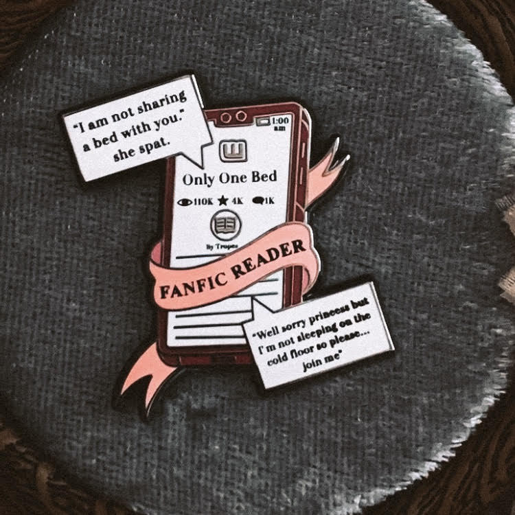 Fanfic Reader Pin