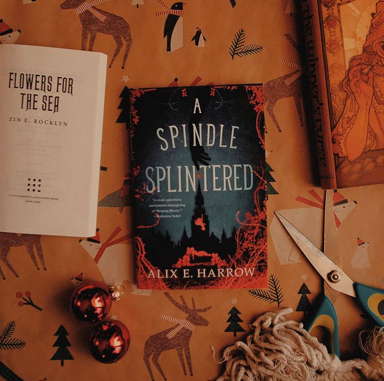 The Spindle Splintered and Flowers for the Sea plus Winner's Curse collectable dust jacket