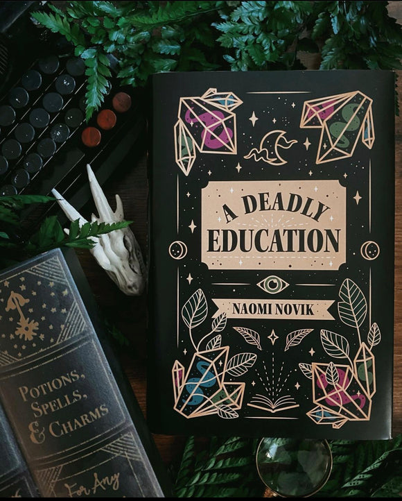 Dead Education dust jacket - foxandwit