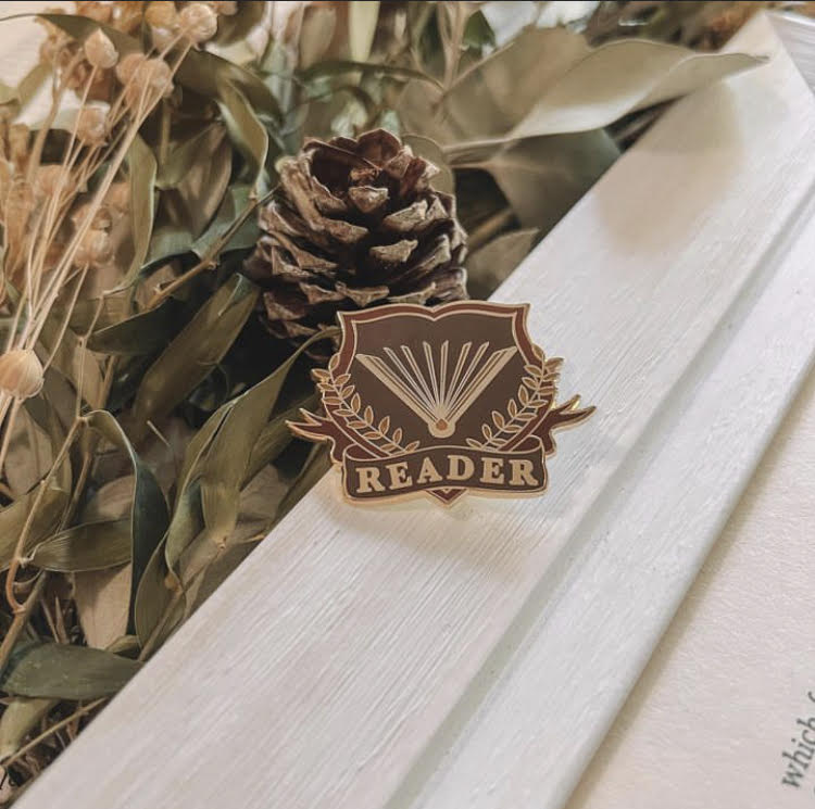 Reader Badge Pin