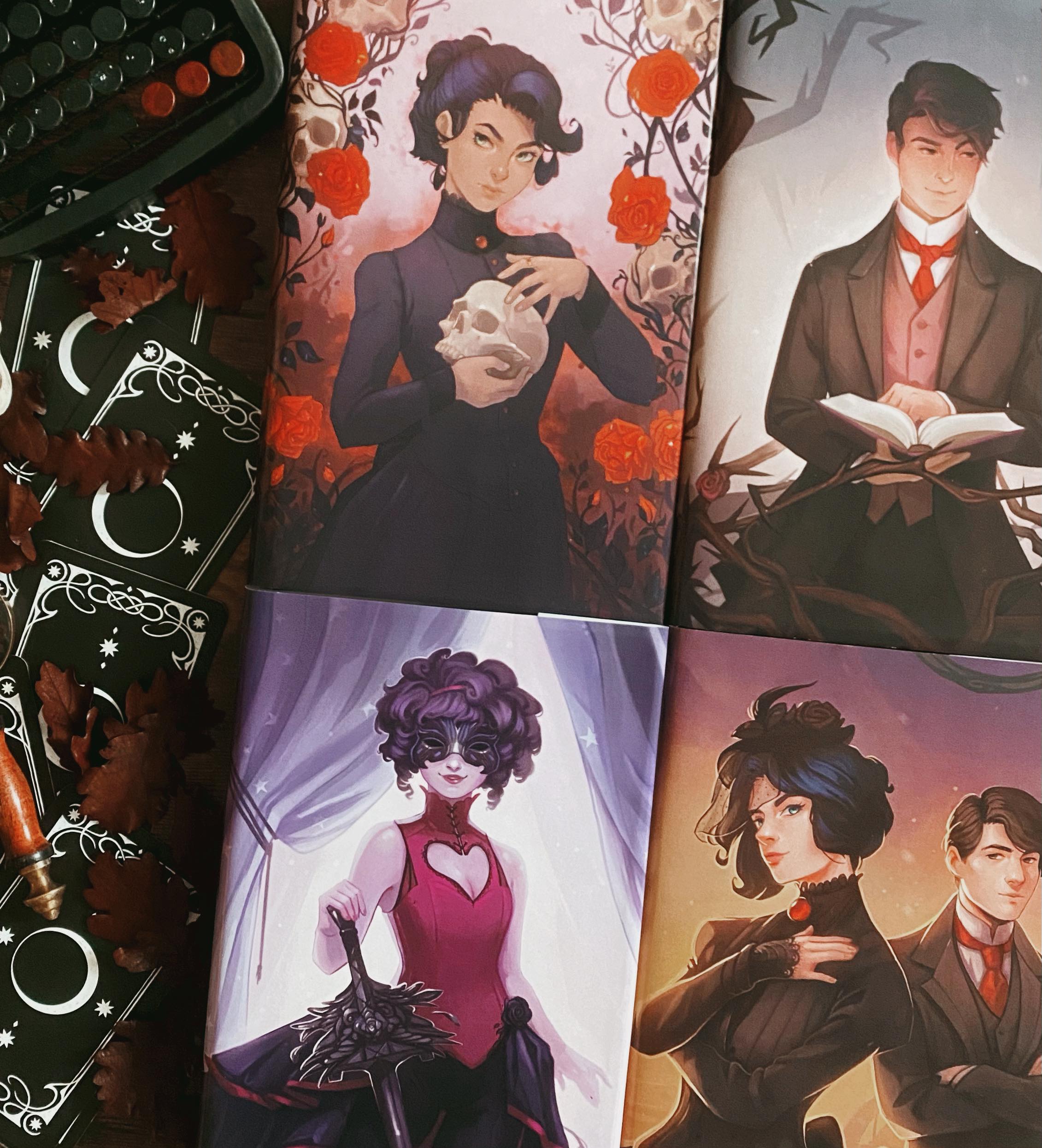 Stalking Jack the Ripper series dust jacket - foxandwit