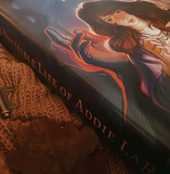 The Invisible Life of Addie Larue by V.E. Schwab Fox & Wit dust jacket exclusive