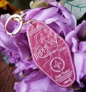 The Prince and the Dressmaker Hotel Keychain