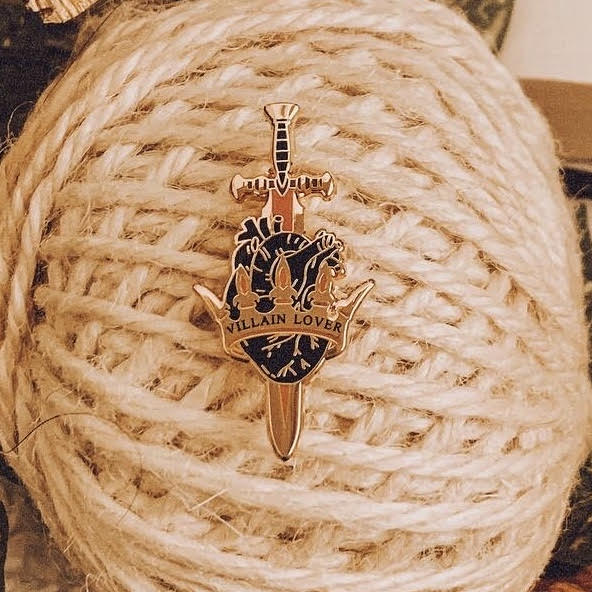 Villain Lover Sword Pin