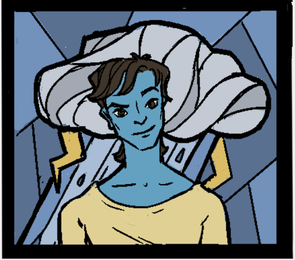 Collectable Stain Window Pin: Strange the Dreamer, Feral