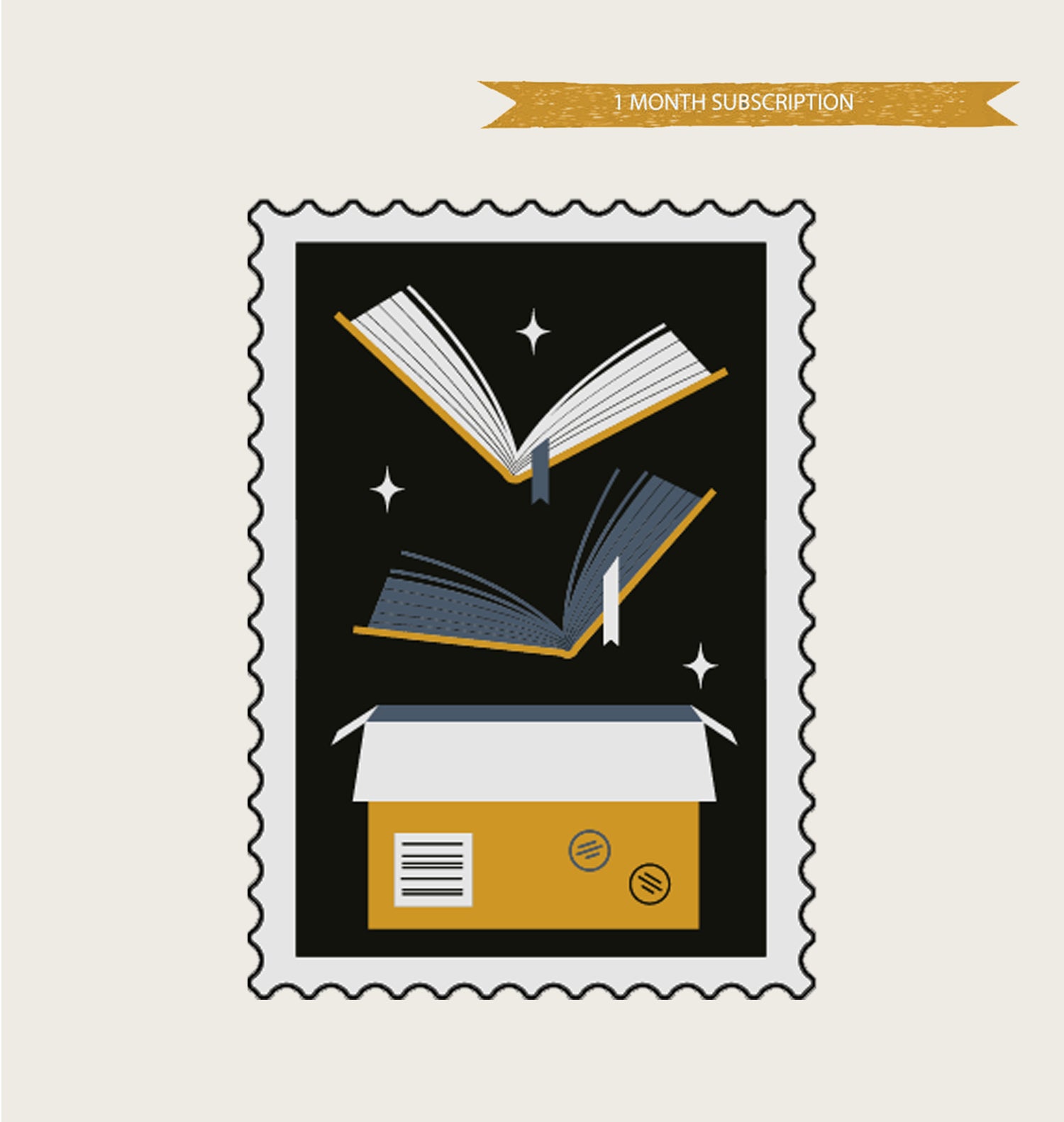 YA Book Parcel and Book Only 1 month subscription