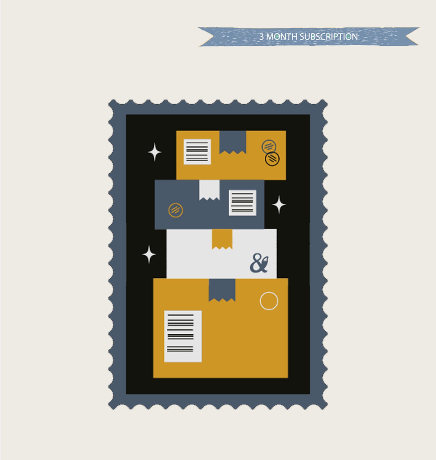 Adult book parcel 3 month (subscription)