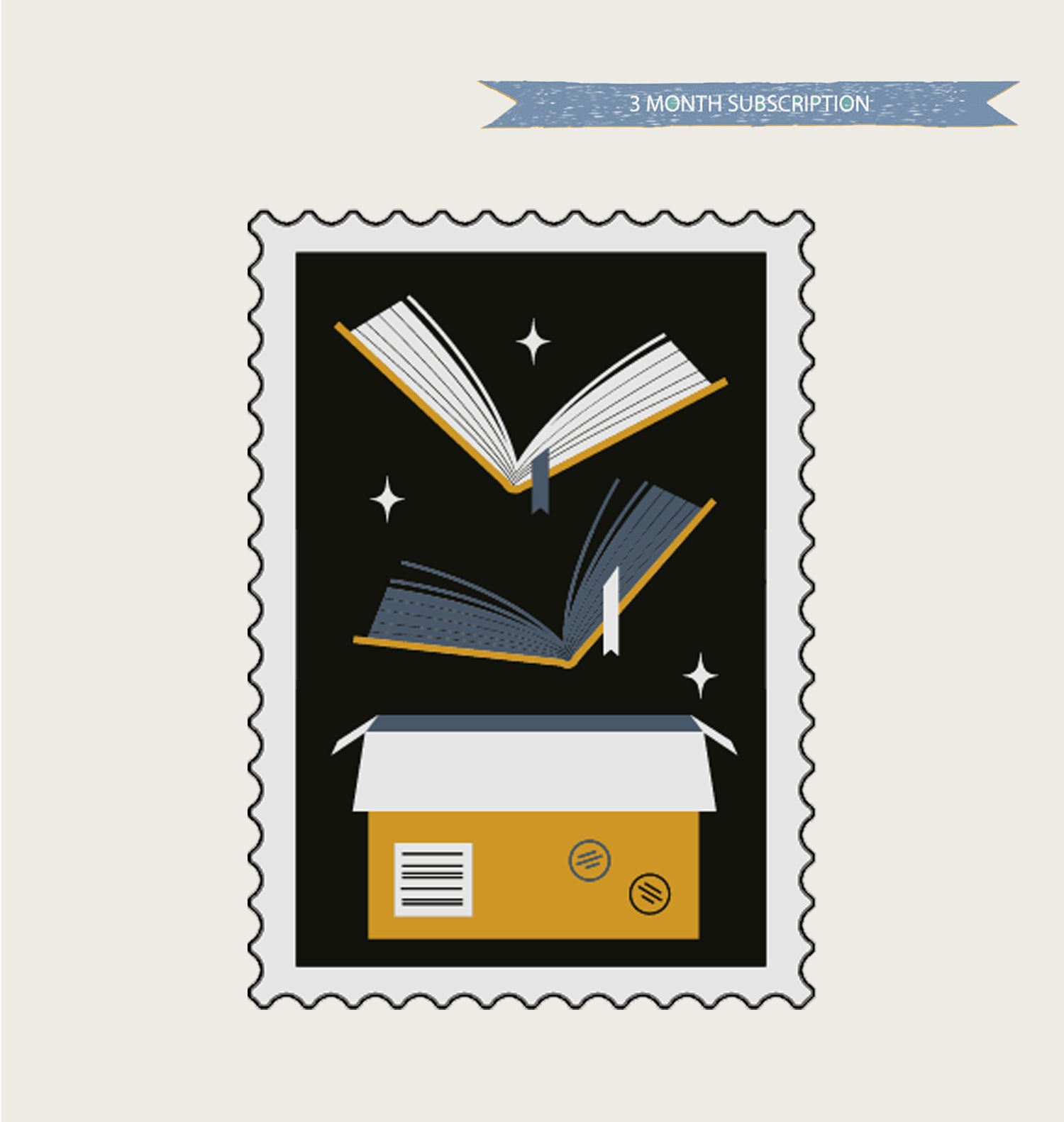 YA Book Parcel and Book Only 3 month subscription